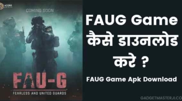 Faug game download kaise kare