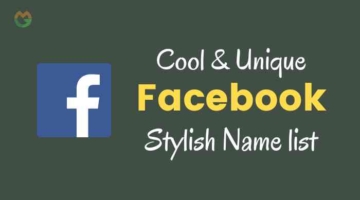 Facebook Stylish name list