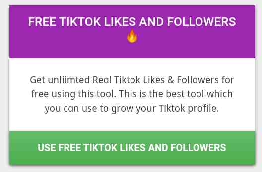 click use free tiktok likes and followers